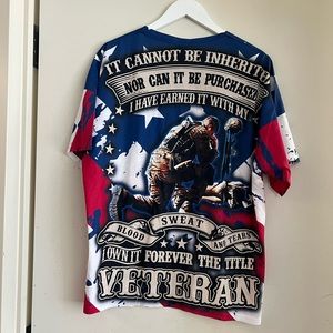 Blood, Sweat, & Tears Veteran Graphic T-Shirt